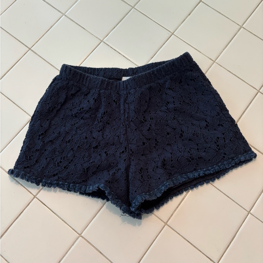 Delias Lace Women Shorts ruffle bottoms party travel sport beach sport athletic